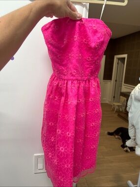 Strapless dress